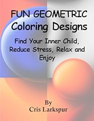 Fun geometric coloring for sale  Delivered anywhere in USA 