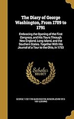 Diary george washington for sale  Delivered anywhere in USA 