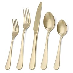 Matte champagne silverware for sale  Delivered anywhere in USA 