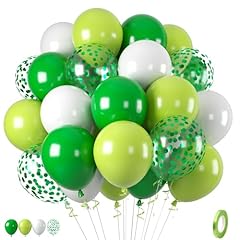 Green white balloons for sale  Delivered anywhere in UK