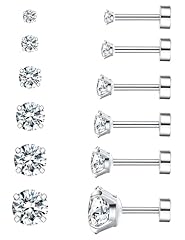 Cubic zirconia hypoallergenic for sale  Delivered anywhere in UK
