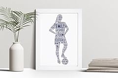 Personalised female football for sale  Delivered anywhere in UK