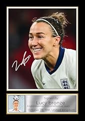 Lucy bronze signed for sale  Delivered anywhere in UK