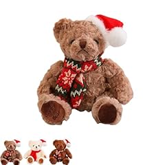 Christmas teddy bear for sale  Delivered anywhere in UK