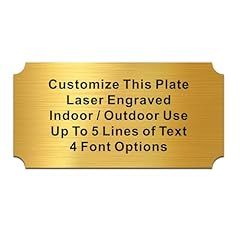 Engraved plaques personalised for sale  Delivered anywhere in UK