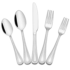 Pieces silverware set for sale  Delivered anywhere in USA 