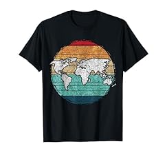 Retro map shirt for sale  Delivered anywhere in USA 