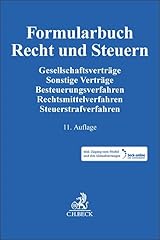 Formularbuch recht steuern gebraucht kaufen  Wird an jeden Ort in Deutschland