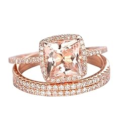 Carat morganite diamond for sale  Delivered anywhere in USA 