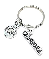 Chingona pewter charm for sale  Delivered anywhere in USA 