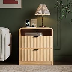 Fursun fluted nightstand for sale  Delivered anywhere in USA 
