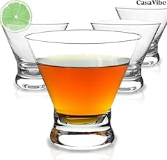 Stemless martini glasses for sale  Delivered anywhere in USA 