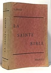 Sainte bible traduction d'occasion  Livré partout en France