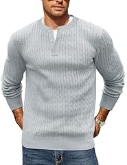 Coofandy men henley for sale  Delivered anywhere in USA 