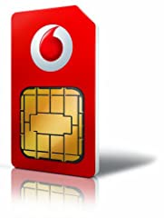 Vodafone carta sim usato  Spedito ovunque in Italia 