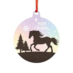 Christmas ornament horse for sale  Delivered anywhere in USA 