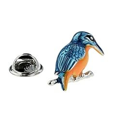 Coloured kingfisher lapel for sale  Delivered anywhere in UK