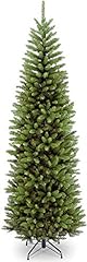 Abaseen 7ft Green Pine Pencil Slim Artificial Christmas for sale  Delivered anywhere in UK
