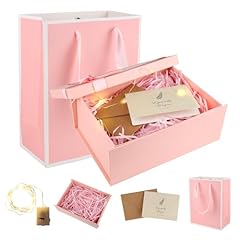 Scatola regalo rosa usato  Spedito ovunque in Italia 