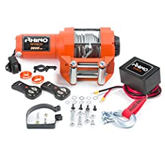 Rhino Electric Winch 3000lbs / 1360Kg 12V 12m Steel for sale  Delivered anywhere in Ireland