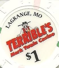 Terribles casino chip for sale  Delivered anywhere in USA 