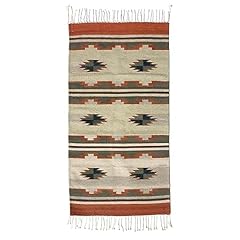 Novica earthtone wool for sale  Delivered anywhere in USA 