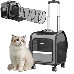 Rolling cat carrier for sale  Delivered anywhere in USA 