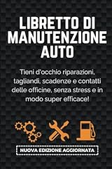 Libretto manutenzione auto usato  Spedito ovunque in Italia 