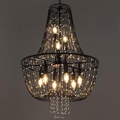 Tochic black chandelier for sale  Delivered anywhere in USA 