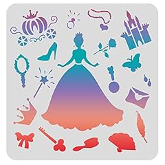 Fingerinspire princess stencil for sale  Delivered anywhere in USA 