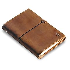 Refillable leather binder for sale  Delivered anywhere in UK