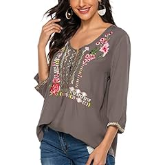 Women boho embroidered for sale  Delivered anywhere in USA 