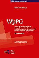 Wppg wertpapierprospektgesetz  gebraucht kaufen  Wird an jeden Ort in Deutschland