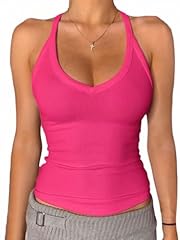 Danysu neck racerback for sale  Delivered anywhere in USA 