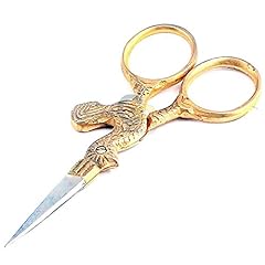 Rooster scissors gold for sale  Delivered anywhere in USA 