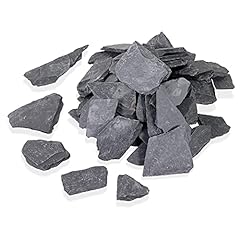 Life Solutions Products 1kg Natural Slate Stone Rocks, used for sale  Delivered anywhere in UK