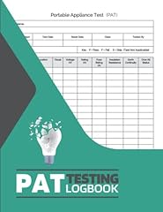 Pat testing log for sale  Delivered anywhere in UK