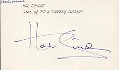 Hal linden signature for sale  Delivered anywhere in USA 