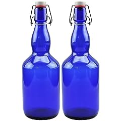 Mikken blaue glasflasche gebraucht kaufen  Wird an jeden Ort in Deutschland