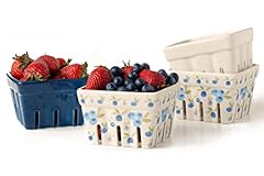 Farmhouse ceramic berry for sale  Delivered anywhere in USA 