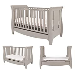 Tutti Bambini Roma Wooden Sleigh Cot Bed with Space for sale  Delivered anywhere in UK
