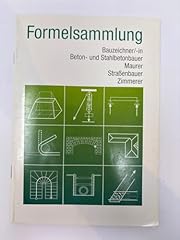 Formelsammlung bau bauzeichner gebraucht kaufen  Wird an jeden Ort in Deutschland
