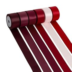 Red satin ribbon for sale  Delivered anywhere in USA 