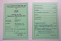 Betriebserlaubnis simson schwa gebraucht kaufen  Wird an jeden Ort in Deutschland