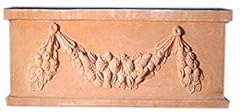 Fioriera terracotta fatta usato  Spedito ovunque in Italia 