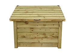 Wooden log chest for sale  Delivered anywhere in Ireland