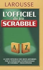 Officiel jeu scrabble d'occasion  Livré partout en France