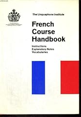 French course handbook for sale  Delivered anywhere in Ireland