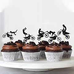 30pcs motorcycle cupcake for sale  Delivered anywhere in USA 