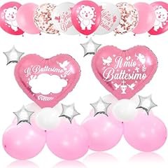 Set palloncini battesimo usato  Spedito ovunque in Italia 